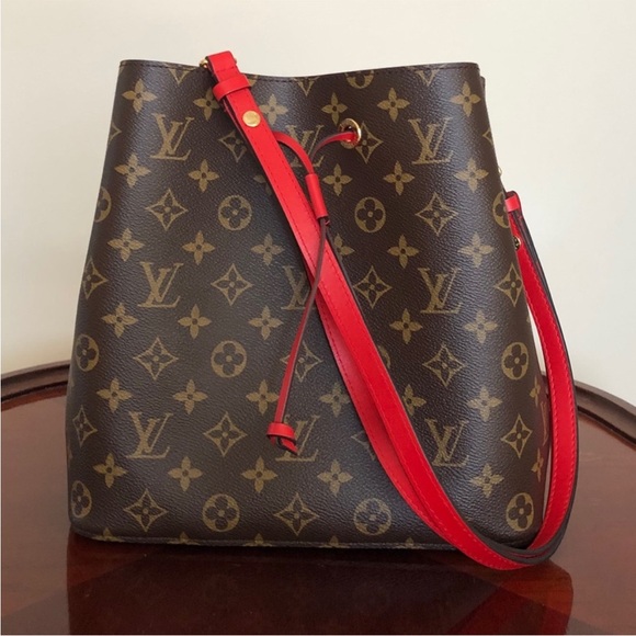 ONE DAY SALE! Louis Vuitton Neo Noe Red MM - Picture 12 of 14